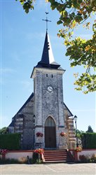 L\'Église Saint-Aubin - Beuzevillette